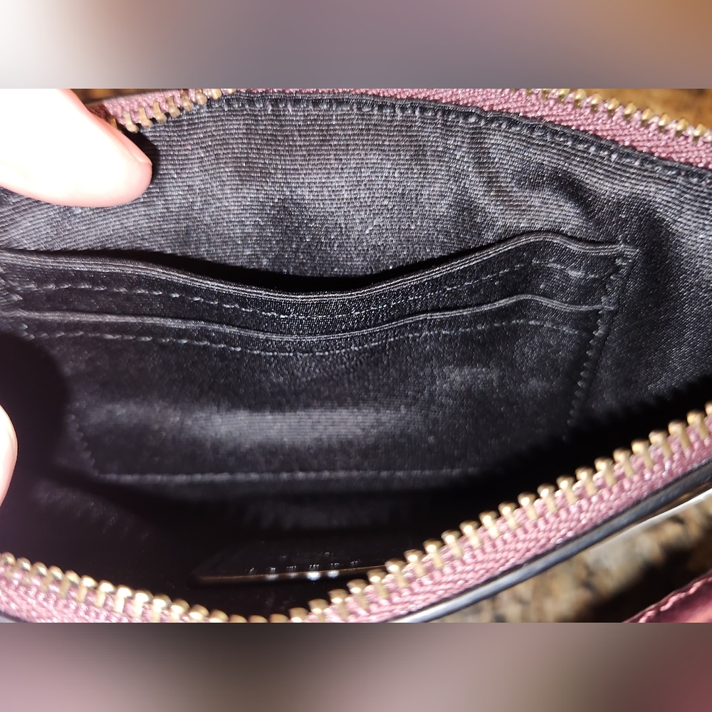 Coach glitter wristlet in metallic cherry - Picture 16 of 16